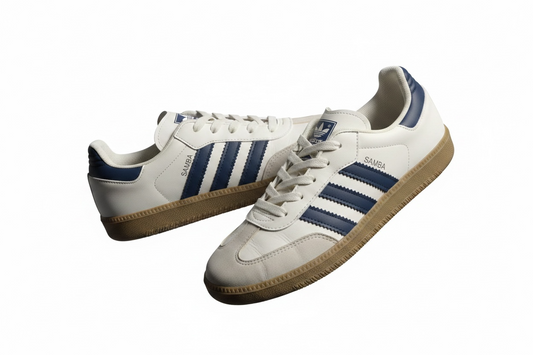 Adidas Samba OG - Off-white/ Collegiate Navy/Gum