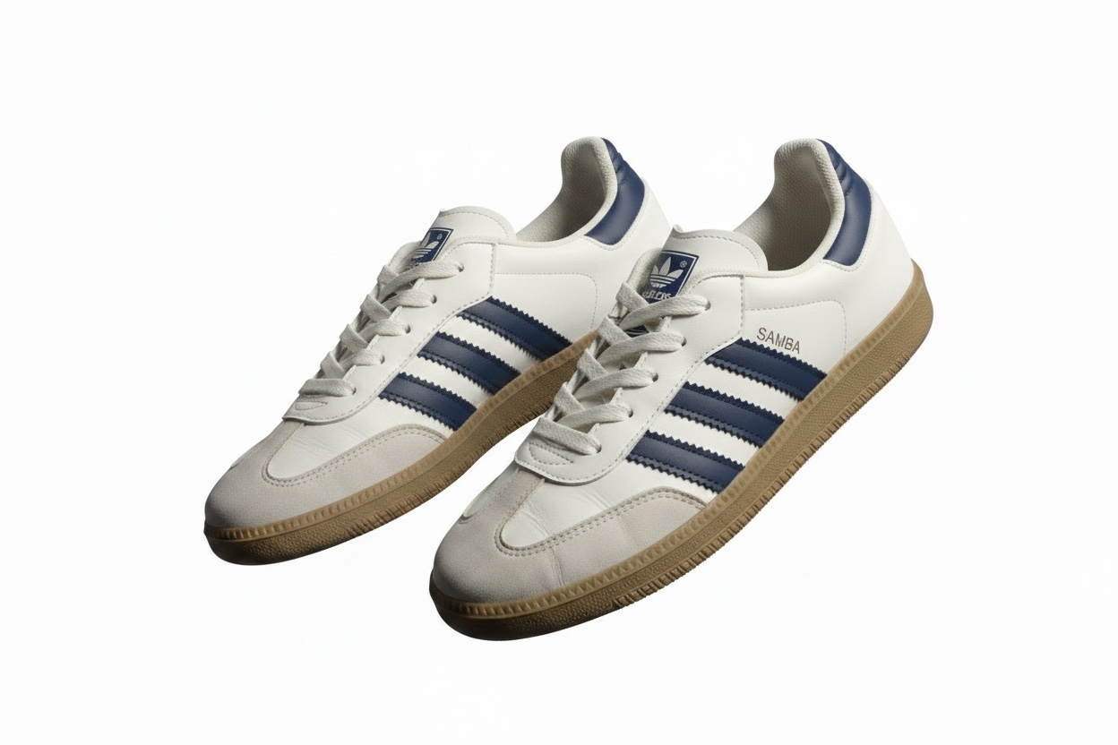 Adidas Samba OG - Off-white/ Collegiate Navy/Gum
