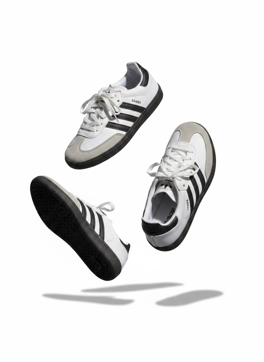 Addidas Samba OG - White/Core Black/Gum