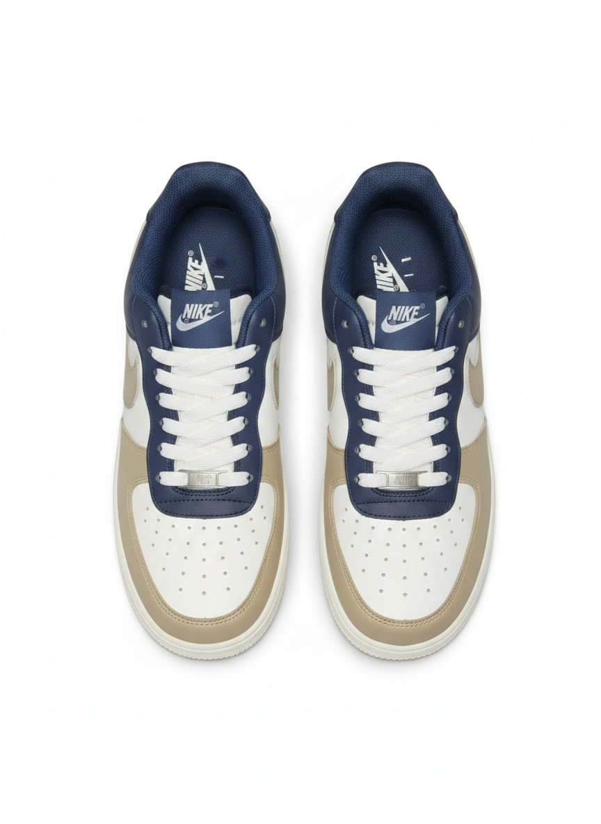 Nike Airforce 1 Low - Navy,Sand & Sail