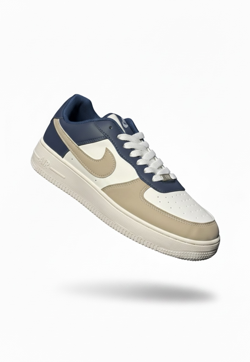 Nike Airforce 1 Low - Navy,Sand & Sail