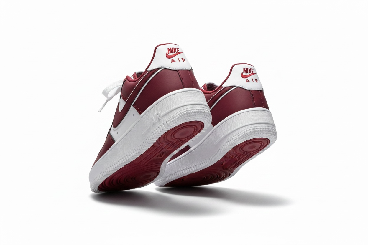 Nike Air force 1 '07 Low White/Burgundy