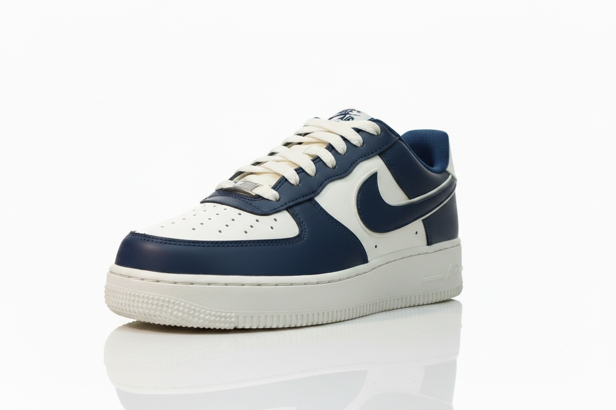 Nike Air force 1 '07 Low White/Navy